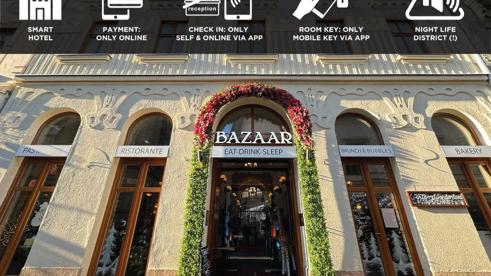 **** Отель Bazaar Boutique Residence Будапешт Венгрия